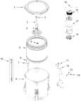 Diagram for Basket And Tub Parts