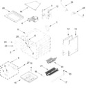 Diagram for Oven Parts (30 In)