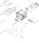Diagram for Internal Oven Parts