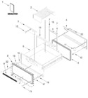 Diagram for Control Panel And Drawer Parts