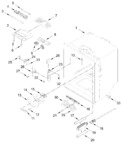 Diagram for Refrigerator Liner Parts