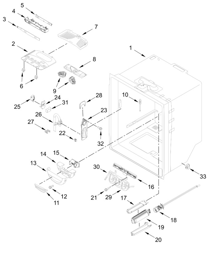Diagram for KRFF305EBS09