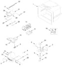 Diagram for Freezer Liner And Icemaker Parts