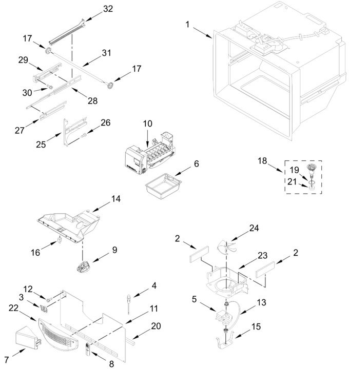 Diagram for KRFF305EBS09