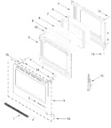 Diagram for Door Parts