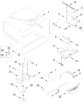 Diagram for Freezer Liner Parts