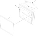 Diagram for Freezer Door Parts