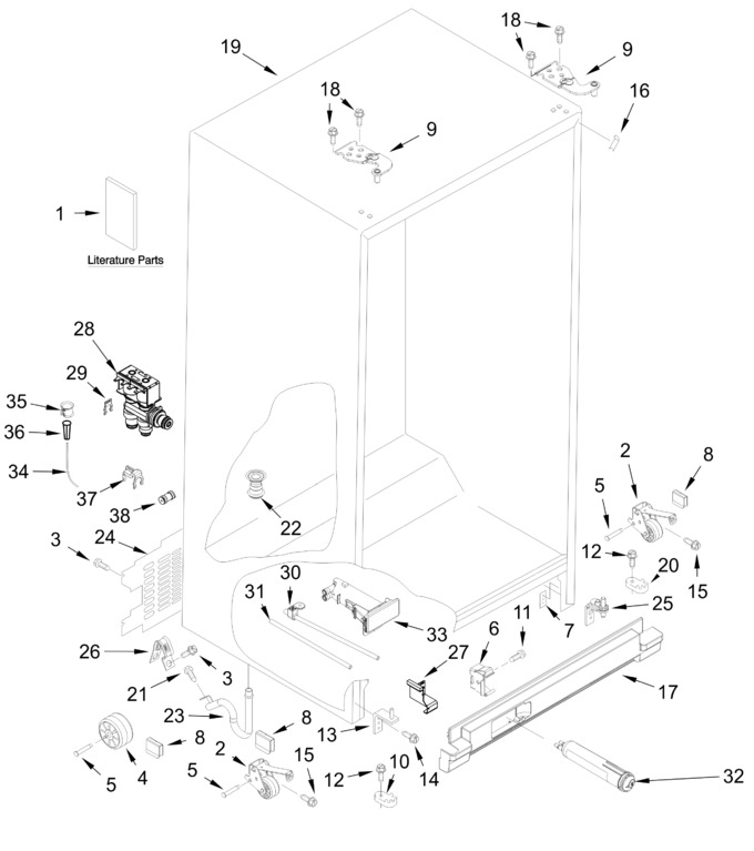Diagram for WRS315SDHT01