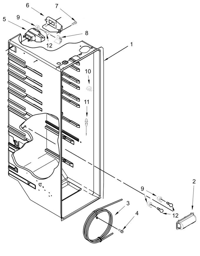 Diagram for WRS555SIHV00