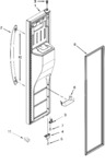 Diagram for Freezer Door Parts