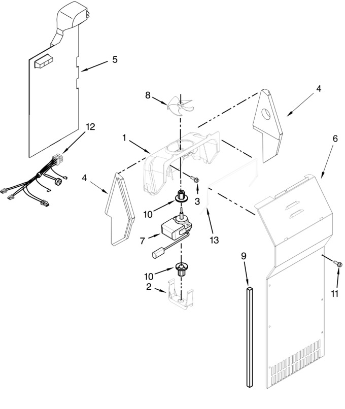 Diagram for WRS555SIHV00