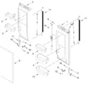 Diagram for Refrigerator Door Parts