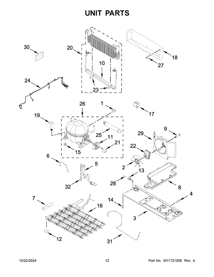 Diagram for WRF767SDHZ05