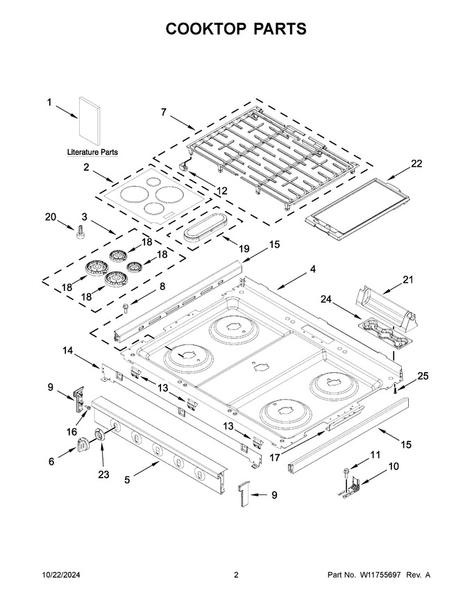 Diagram for WFGS7530RV1