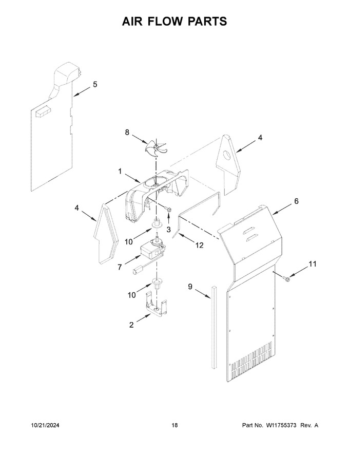 Diagram for WRS555SIHZ09