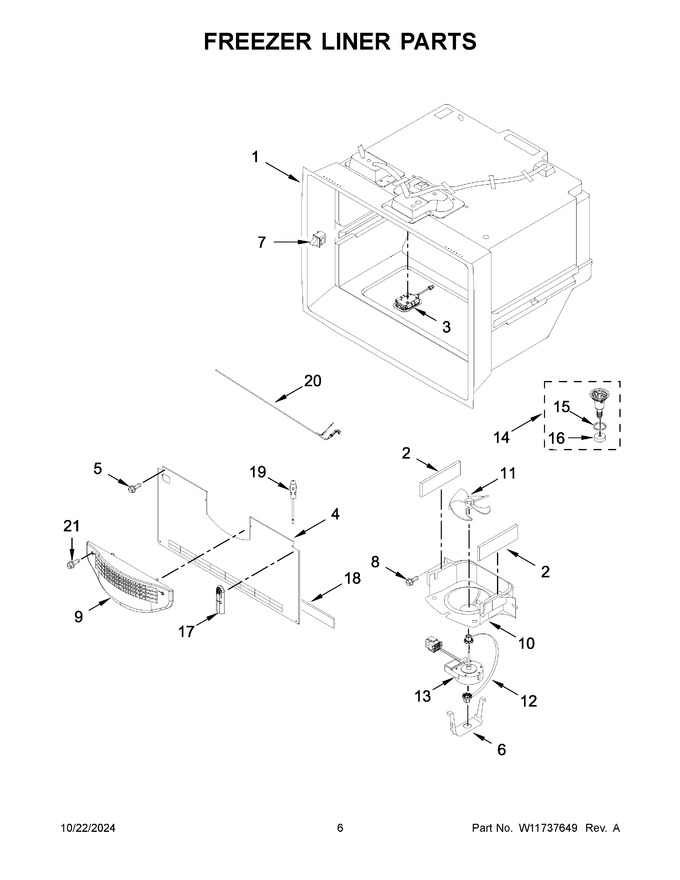 Diagram for WRF767SDHV05