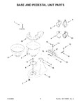 Diagram for 03 - Base And Pedestal Unit Parts