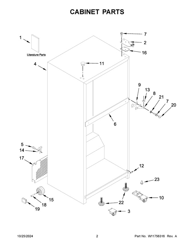 Diagram for WRT519SZDG09