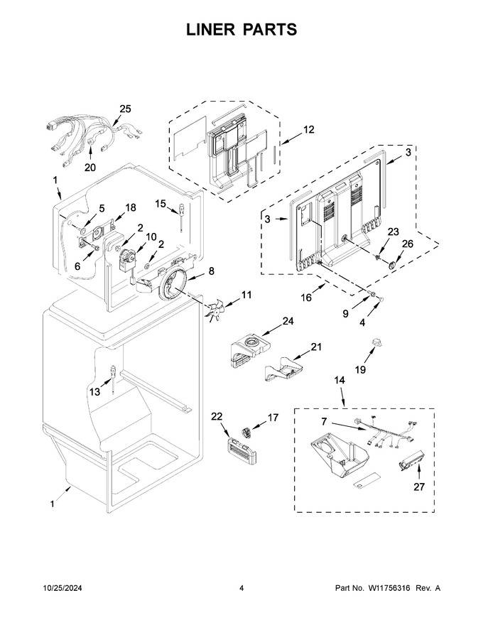 Diagram for WRT519SZDG09