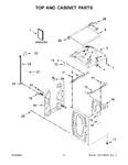 Diagram for 02 - Top And Cabinet Parts