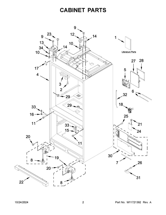 Diagram for WRF757SDHV05