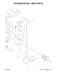 Diagram for 03 - Refrigerator Liner Parts