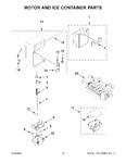 Diagram for 06 - Motor And Ice Container Parts