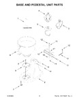 Diagram for 03 - Base And Pedestal Unit Parts