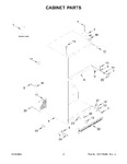 Diagram for 02 - Cabinet Parts