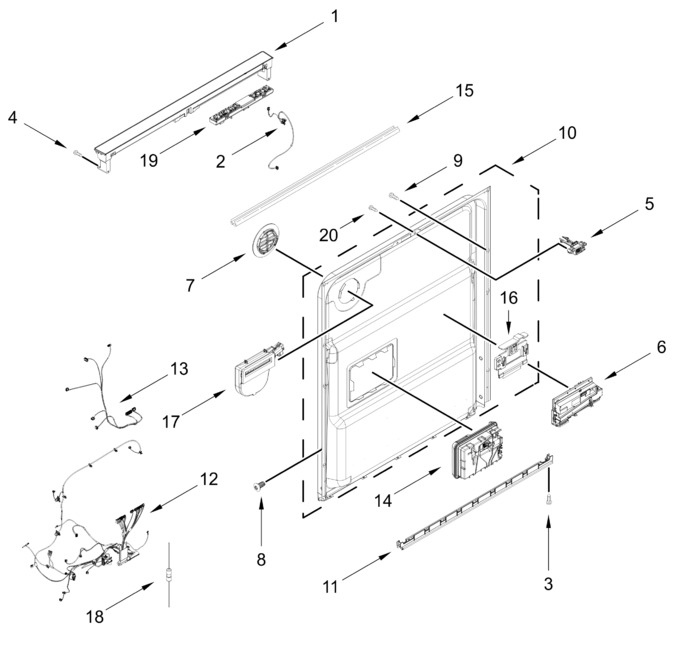 Diagram for ZDBW6500SZ0