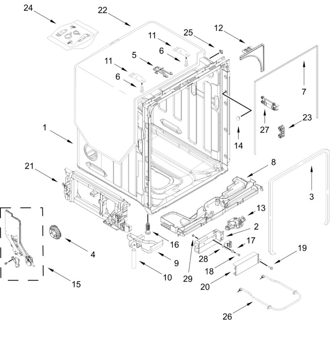 Diagram for ZDBW6500SZ0