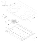 Diagram for Cooktop Parts