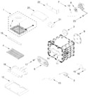 Diagram for Internal Oven Parts