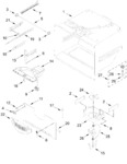 Diagram for Freezer Liner Parts