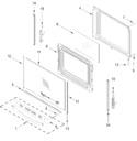 Diagram for Door Parts