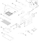 Diagram for Internal Oven Parts