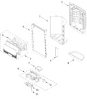 Diagram for Dispenser Front Parts