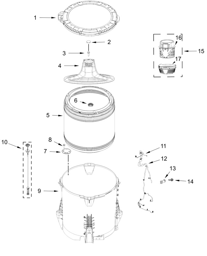 Diagram for MTW7200RR1