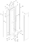Diagram for Freezer Door Parts