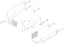 Diagram for Top Grille And Unit Cover Parts