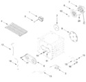 Diagram for 30-in Internal Oven Parts