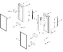 Diagram for Refrigerator Door Parts