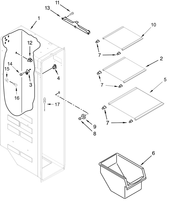 Diagram for WRS325SDHV01
