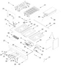 Diagram for Cooktop, Burner, And Grill Parts