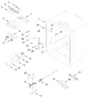 Diagram for Refrigerator Liner Parts