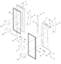 Diagram for Refrigerator Door Parts