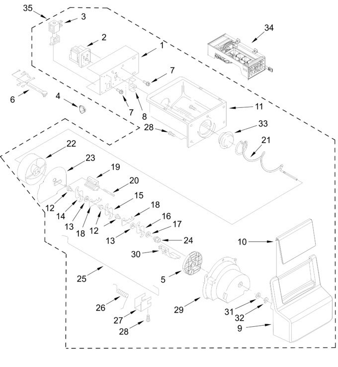 Diagram for WRS325SDHW05