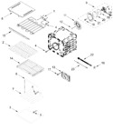 Diagram for Internal Oven Parts