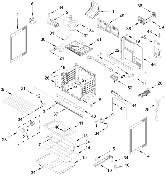 Diagram for WSGS5030SW0