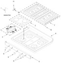 Diagram for Cooktop Parts